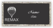 Remax Bling Silver Other badge