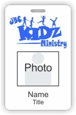 (image for) Jubilee Baptist Church Photo ID Vertical badge