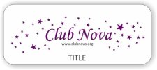 (image for) Club Nova Community, Inc Standard White badge