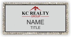 (image for) KC Realty Group Bling Silver badge