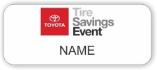 (image for) Northway Toyota Standard White badge