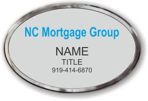 (image for) NC Mortgage Group Oval Prestige Polished badge