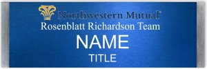 (image for) Northwestern Mutual Small Meridian Silver badge