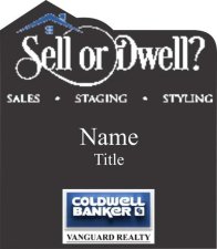 (image for) Coldwell Banker - Vanguard Realty Shaped Other badge