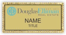 (image for) Douglas Elliman Real Estate Bling Gold badge