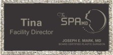 (image for) The Spa MD Bling Silver Other badge