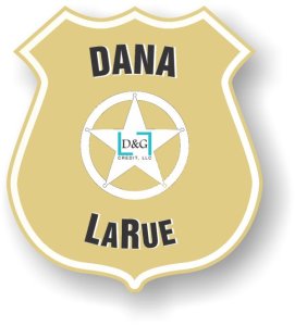 (image for) D&G Credit, LLC Shaped Gold badge