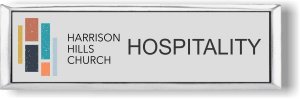 (image for) Harrison Hills Church Small Executive Silver badge