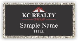 (image for) KC Realty Group Bling Silver Other badge