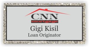 (image for) CNN Mortgage Bling Silver badge