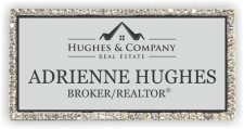 (image for) Hughes & Company Real Estate Bling Silver badge
