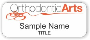 (image for) Orthodontic Arts Standard White badge
