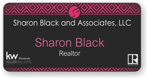 (image for) Sharon Black and Associates, LLC Standard Black badge
