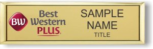 (image for) (New Logo) Best Western Plus Small Executive Gold badge