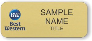 (image for) Best Western Standard Gold badge