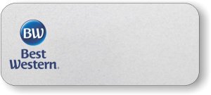 (image for) Best Western Standard Silver Badge Logo Only