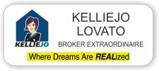 (image for) KELLIEJO Broker Full Color - Round Corners badge