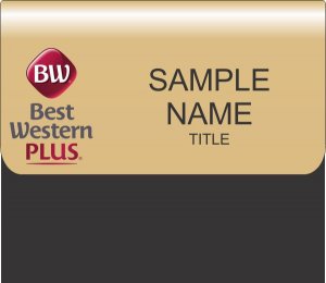 (image for) (New Logo) Best Western Plus Gold Pocket Insert