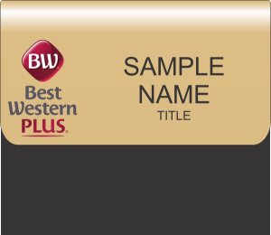 (image for) Best Western Plus Gold Pocket Insert