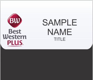 (image for) Best Western Plus White Pocket Insert