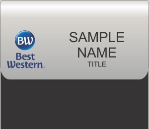 (image for) Best Western Silver Pocket Insert