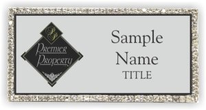 (image for) Premier Property, LLC Bling Silver badge