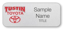 (image for) Tustin Toyota Standard Silver badge