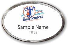 (image for) The Boat Tenders Oval Prestige Polished badge