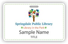 (image for) Springdale Public Library ID Horizontal badge