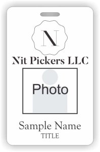 (image for) Nit Pickers LLC Photo ID Vertical badge