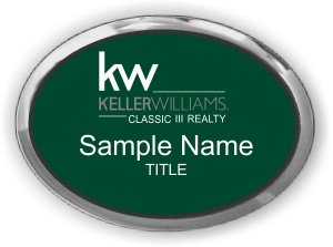 (image for) Keller Williams Classic Realty Oval Executive Silver Other badge