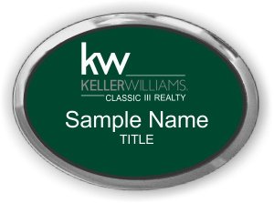 (image for) Keller Williams Classic Realty Oval Executive Silver Other badge