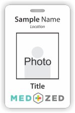 (image for) MedZed Photo ID Vertical badge