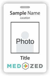 (image for) MedZed Photo ID Vertical badge