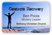 (image for) Celebrate Recovery Photo ID - Horizontal badge