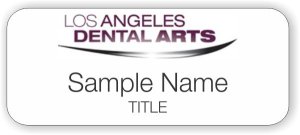 (image for) Los Angeles Dental Arts Standard White badge