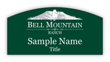 (image for) Bell Mountain Ranch Shaped Other badge