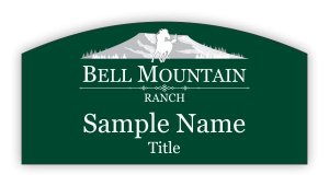 (image for) Bell Mountain Ranch Shaped Other badge