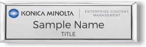 (image for) Konica Minolta Small Executive Silver badge