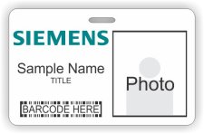 (image for) Donald FitzHenry Barcode ID Horizontal badge