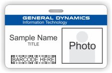 (image for) Donald FitzHenry Barcode ID Horizontal badge