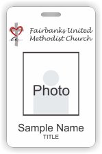 (image for) Fairbanks United Methodist Church Photo ID Vertical badge