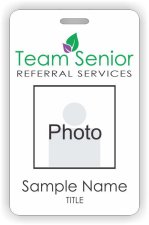 (image for) Team Senior Referral Services Photo ID Vertical badge