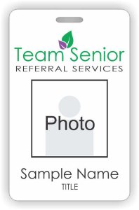(image for) Team Senior Referral Services Photo ID Vertical badge