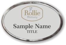 (image for) Rollie Mortuary Oval Prestige Polished badge