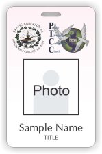 (image for) Aenon Bible College Photo ID Vertical badge