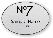 (image for) Boots Retail USA Oval Silver badge