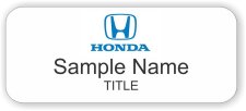 (image for) MCKENNEY SALINAS HONDA Standard White badge