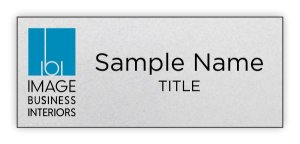 (image for) Image Business Interiors Standard Silver Square Corner badge