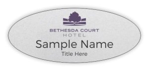 (image for) Bethesda Court Hotel Oval Silver badge
